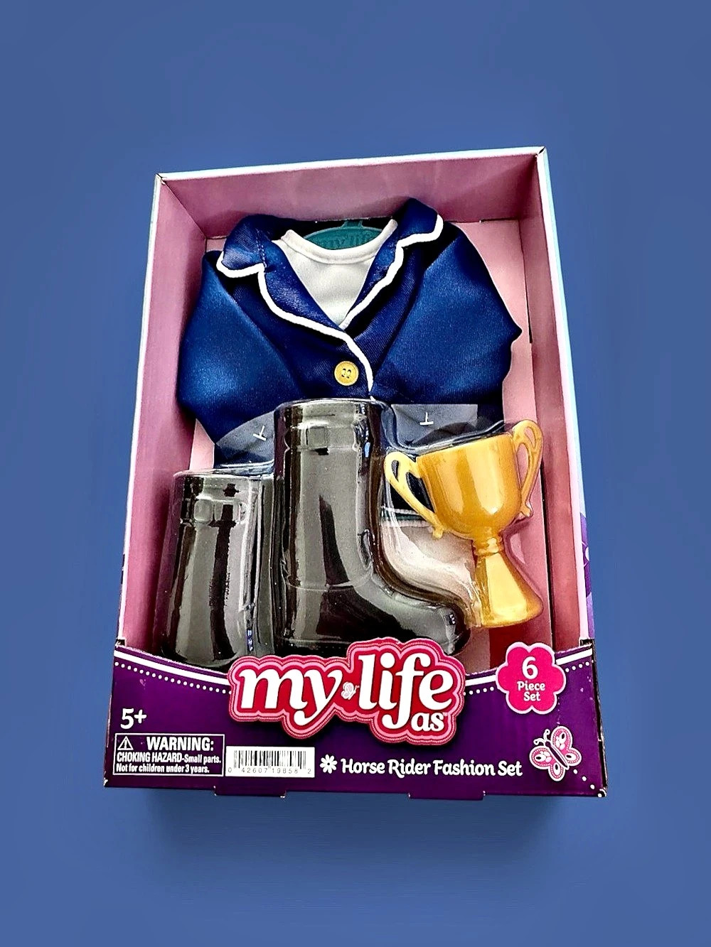 My Life As Horse Rider Fashion Set 6-Piece Doll Set NWT